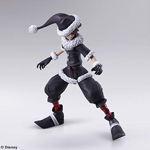 Square Enix Bring Arts - Kingdom Hearts II Sora Christmas Town Version Figura de acción, 15cm , color/modelo surtido