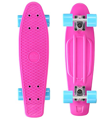Star-Skateboards - 60-RT-01-BYBE - Berry and Heavenly - Monopatín, Color Azul
