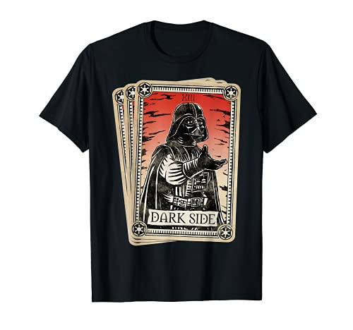 Star Wars Darth Vader Dark Side Tarot Card Camiseta