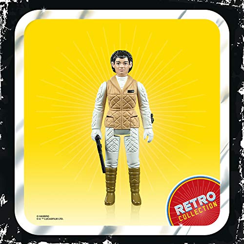 Star Wars Figura de Princesa Leia Organa (Hoth), de 9,5 cm, Escala de Star Wars: The Empire Strikes Back Figura, niños a Partir de 4 años