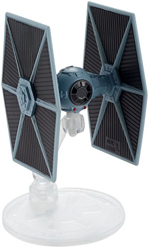 Star Wars Hot Wheels Tie Fighter Blue mit Aufsteller Raumschiff Tie Fighter