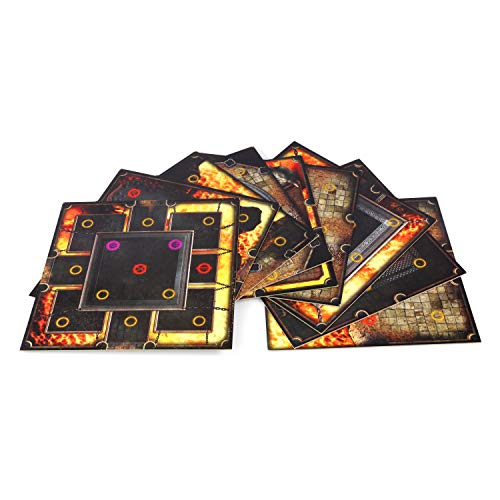 Steamforged Games Dark Souls The Board Game: Darkroot Basind and Iron Keep Gaming Tile Set
