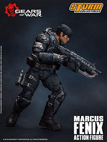 Storm Collectibles Gears of War 5 Action Figure 1/12 Marcus Fenix 16 cm Figures