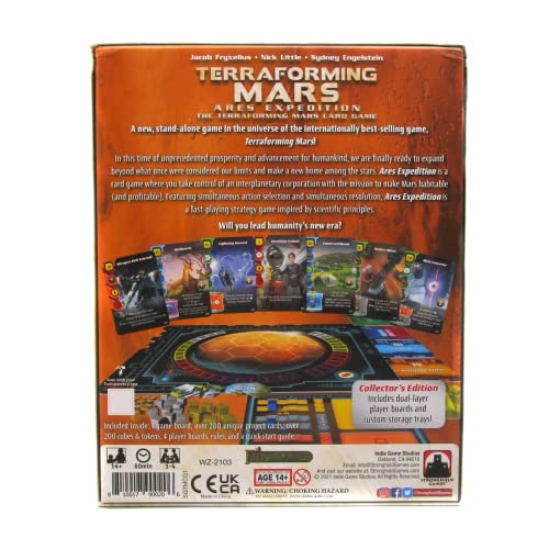 Stronghold Games | Terraforming Marte: Expedición Ares | Juego de Mesa | Edades 14+ | 1-4 Jugadores | 45-60 Minutos de Tiempo de Juego,SGTMCG1