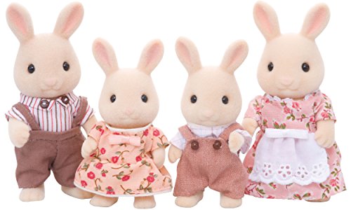 Sylvanian Families - 4108 - Milk Rabbit Family Mini muñecas y Accesorios