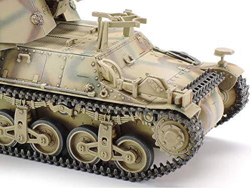 TAMIYA 35370-000 1:35 alemán SD.Kfz.135 Marder I Jagdpanzer - Maqueta de construcción de plástico para Montar, réplica Detallada, sin Pintar