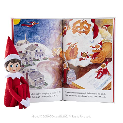 The Elf on the Shelf: Una tradición navideña (Incluye Tono de Piel Claro niña Elf y un Libro Especial en Inglés)