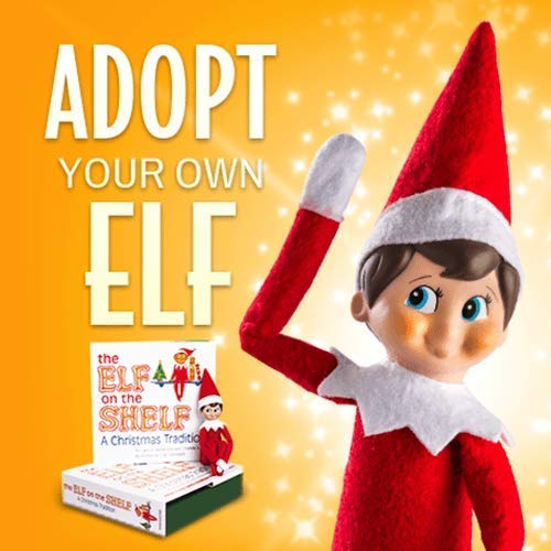 The Elf on the Shelf: Una tradición navideña (Incluye Tono de Piel Claro niña Elf y un Libro Especial en Inglés)