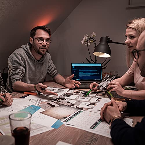 The Unknown Fall 1 – El plan millonario de Krimi Escape Room Game – Juego de Tatort para adultos y familias para el hogar
