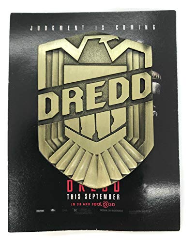 thecostumebase Insignia del juez Dredd Insignia promocional de la película 2012 SDCC