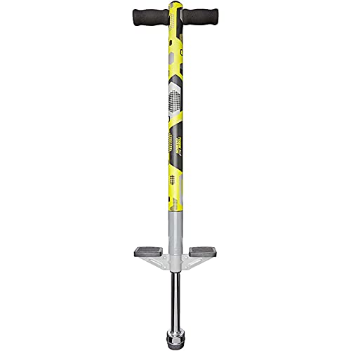 Think Gizmos Pogo Stick para niños - Saltadores para niños Modelo Aero Advantage - Juguetes niño 5 años a 10 años MAX 36 kg - Stick Jumper (Negro y Amarillo)