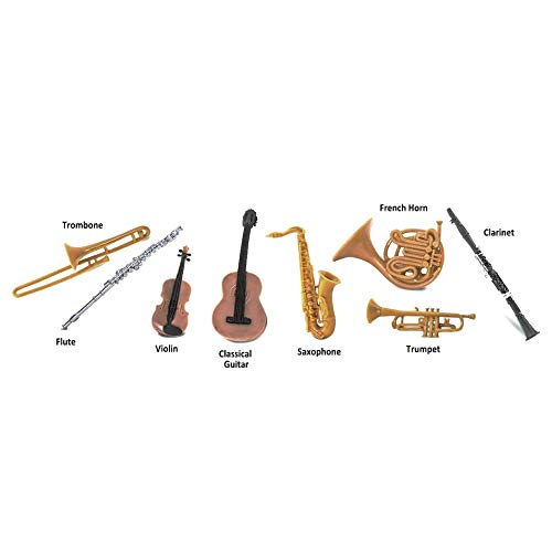 Toob Safari Ltd. Instrumentos Musicales peones 685404- 8X Pintado