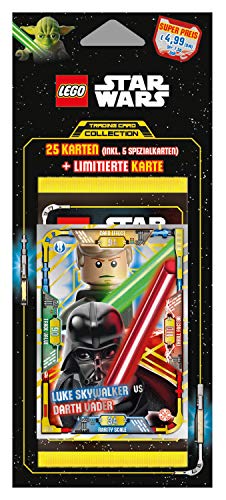 Top Media 180255 Lego Star Wars - Juego de 5 Cartas coleccionables, Multicolor