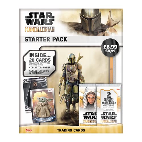 Topps Tarjetas de Trading Mandalorian de Star Wars-Paquete de Inicio, Color Starter Pack (FS0002774-UK)