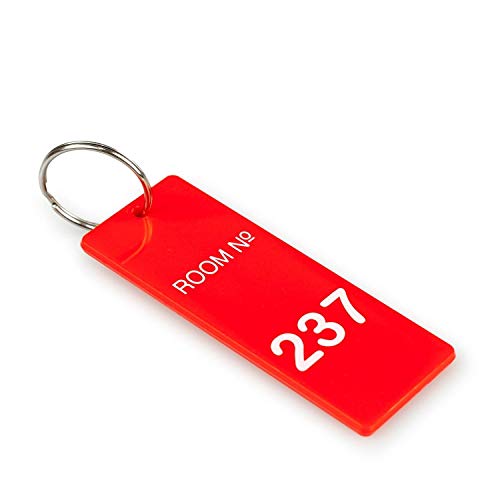toynk Llavero The Overlook Hotel Room 237 | Réplica de etiqueta de la llave de la habitación de The Shining