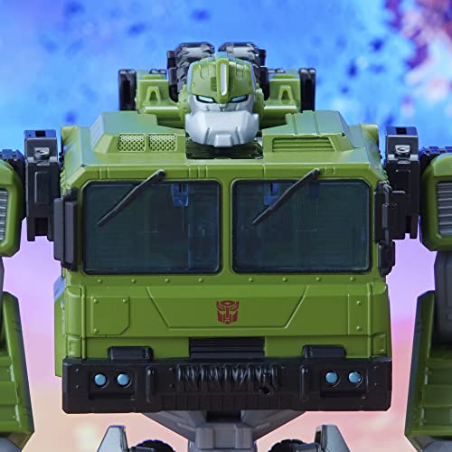 Transformers Juguetes Generations Legacy Clase Viajero - Figura de Prime Universe Bulkhead - 17,5 cm - Edad: 8 F3055