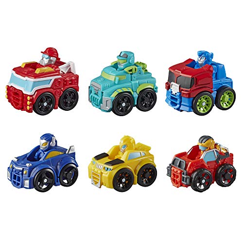 Transformers Playskool Heroes Rescue Bots Academy Mini BOT Flitzer Juguete Cochecito/Robot de 5 cm para niños a Partir de 3 años