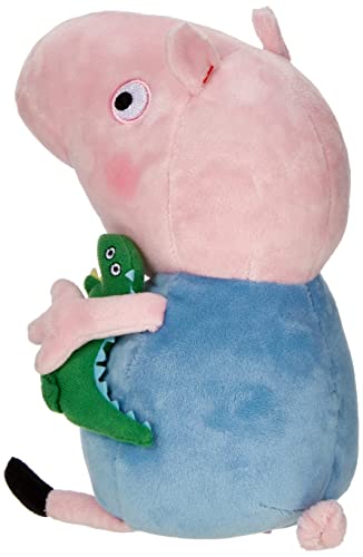 Ty Peppa Pig George - Peluche, Peppa le cochon, Peppa Large, 28 cm