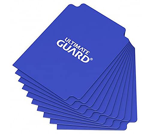 Ultimate Guard Card Dividers Tarjetas Separadoras para Cartas Tamaño Estándar Azul (10)