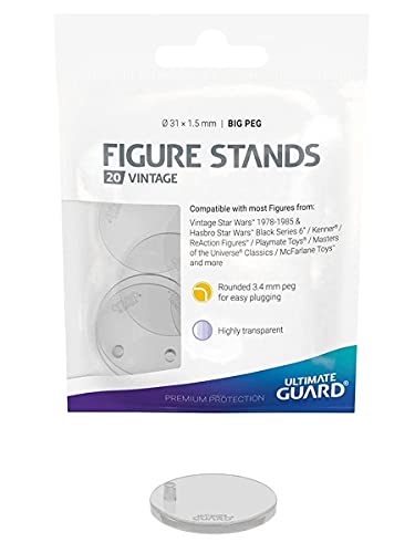 Ultimate Guard-Figura Stands, Color Transparente