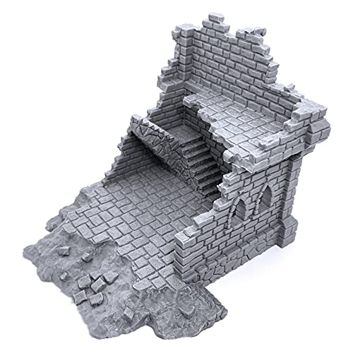 Ulvheim Ruins by Terrain4Print (Juego B), 3D impreso tablero RPG paisaje y terreno de guerra para miniaturas de 28 mm