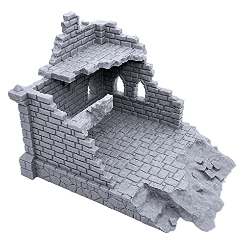 Ulvheim Ruins by Terrain4Print (Juego B), 3D impreso tablero RPG paisaje y terreno de guerra para miniaturas de 28 mm