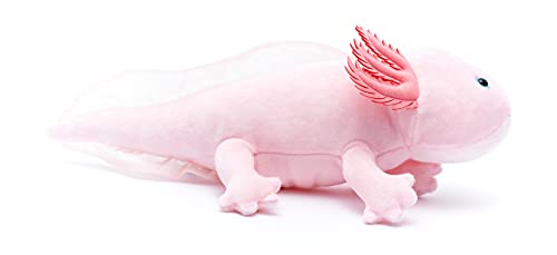 Uni-Toys - Axolotl - 32 cm (Longitud) - Animal acuático - Peluche de Peluche.