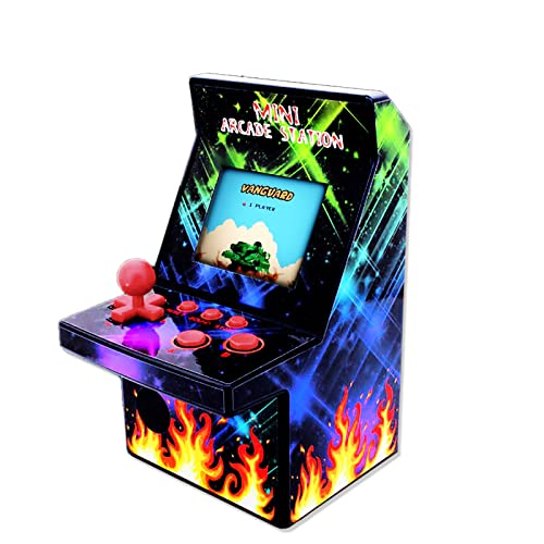 Unicview Consola Mini Arcade, recreativa portátil, 200 Juegos incluidos, Maquina de Videojuegos Retro, Cosola Retro, niños y Adultos con diseño Retro