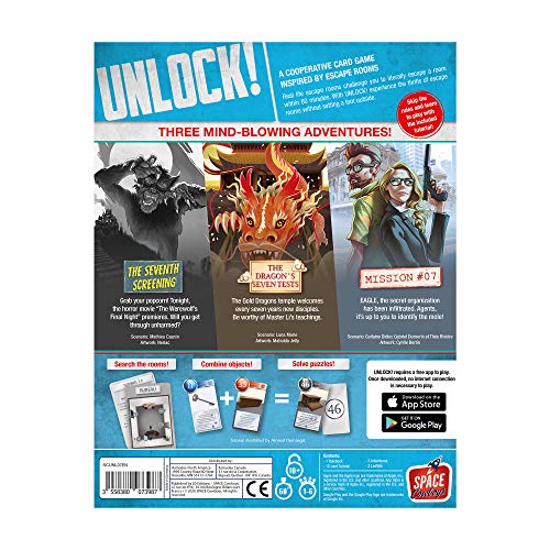 Unlock 7! Epic Adventures Board Game [Importación inglesa]