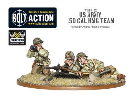 Us Army 50 Cal Hmg Team Miniatures