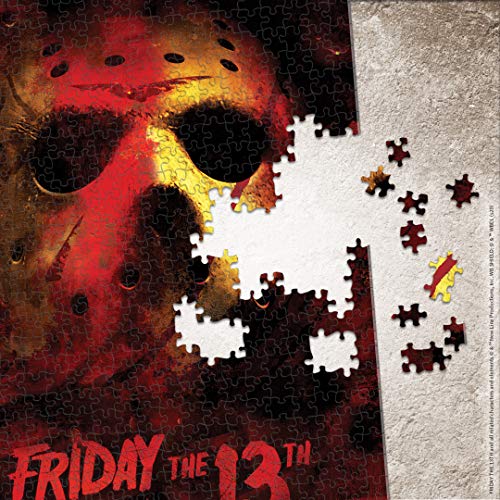 USAopoly-RD-RS101008 Friday The 13th Puzzle Viernes 13, Multicolor, único (PZ010-716-002000-06)