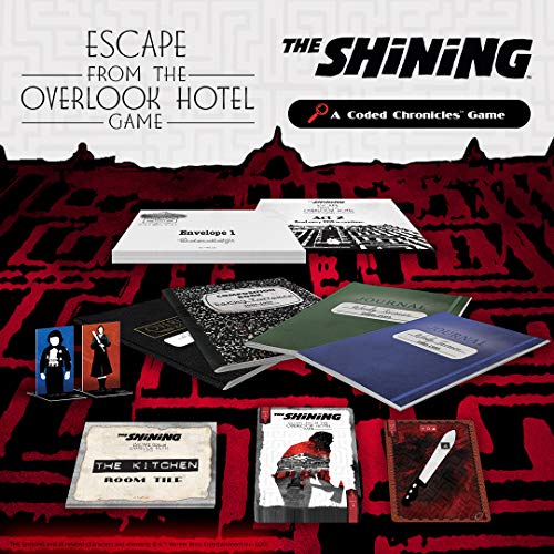 USAopoly - Shining: Escape from the Overlook Hotel-A Coded Chronicles Game - Juego de mesa
