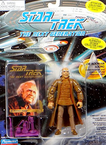 Vintage 1995 Star Trek the Next Generation Space the Final Frontier Dr Noonian Soong