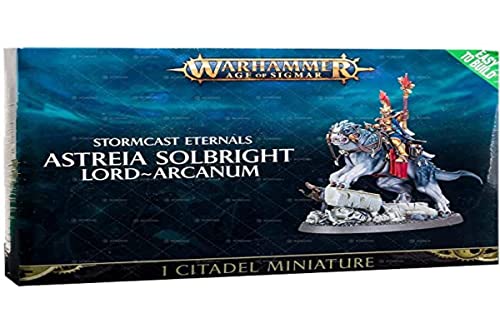 Warhammer AoS - Fácil de construir: Stormcast Etermals Astreia Solbright, Lord-Arcanum