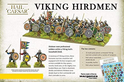 Warlord Hail Caesar Viking Hirdmen 1/56 28 mm