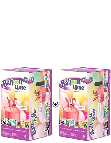 We Are Party Pack Maxi Duo - 2 bombonas de Helio de 0.42m3 para 100 Globos