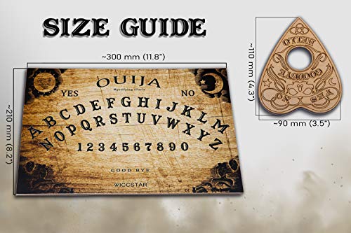 WICCSTAR Ouija Tablero con instruccion y Planchette En España