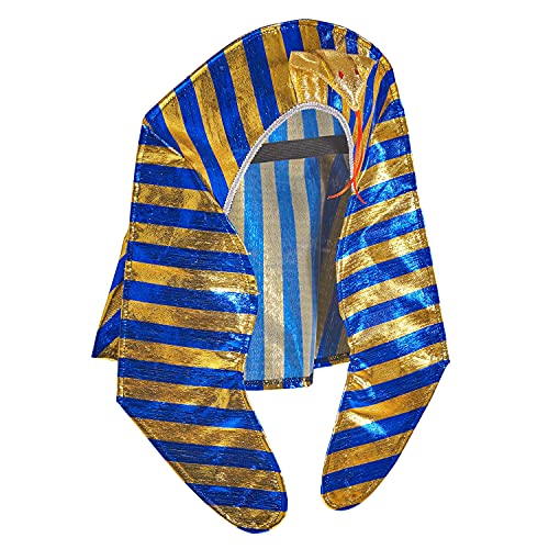 WIDMANN 10678 10678 - Sombrero de farao, tocado de Egipto, fiesta temática, carnaval, hombre, multicolor, talla única