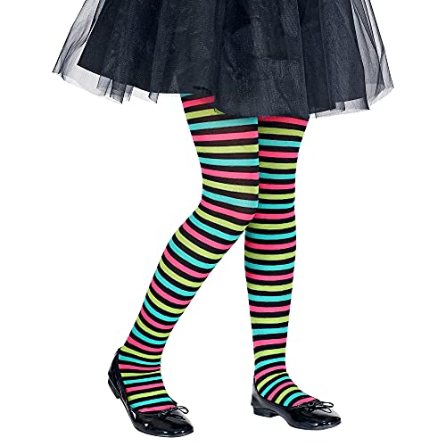 WIDMANN Medias de rayas coloridas para niños, color carbón, 11-14 Años (02367)