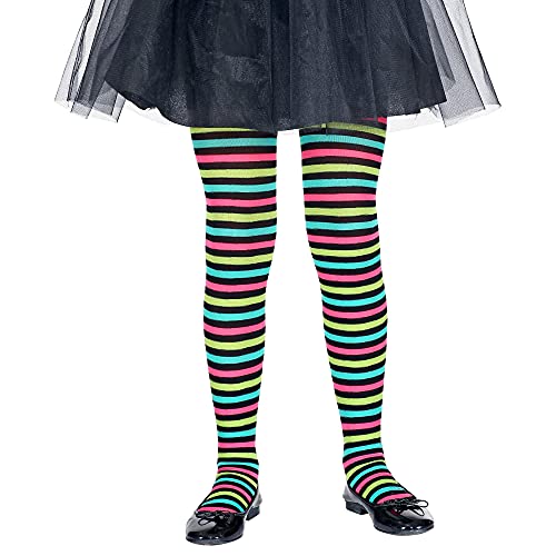 WIDMANN Medias de rayas coloridas para niños, color carbón, 11-14 Años (02367)