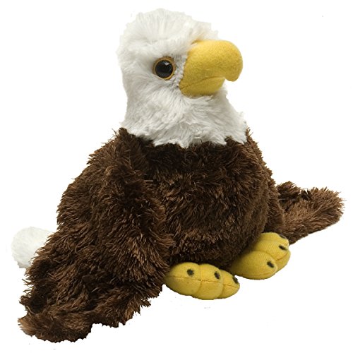 Wild Republic Hug´EMS águila Calva de Peluche, Peluche de 18 cm
