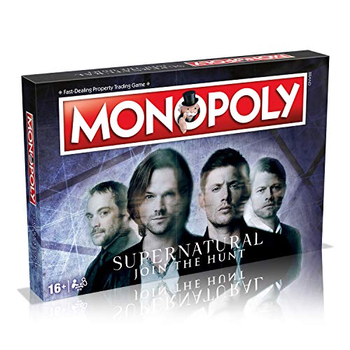 Winning Moves Juego de Mesa monopolio Sobrenatural (WM00512-EN1-6)