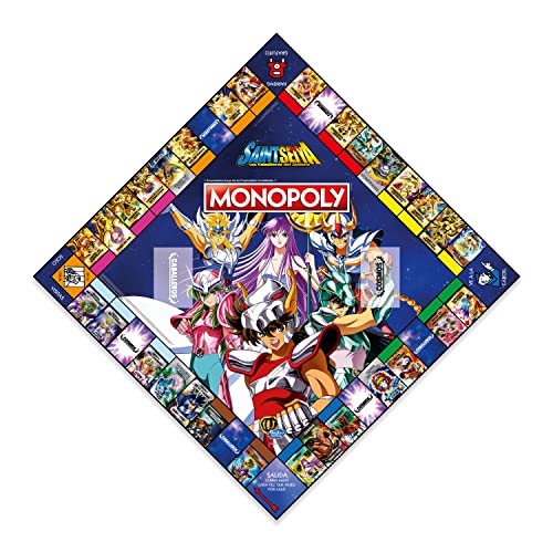 Winning Moves Juego de Mesa Monopoly Saint Seiya