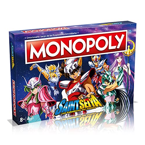 Winning Moves Juego de Mesa Monopoly Saint Seiya