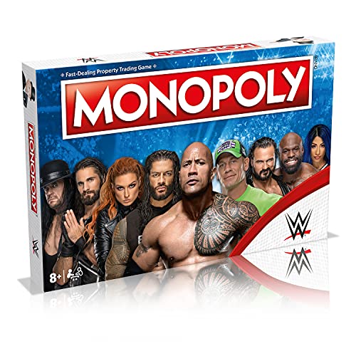 Winning Moves WWE Monopoly Juego de Mesa (WM01146-EN1-6)