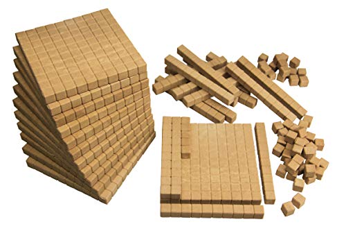 WISSNER R39579.000 decimales dados matemáticas cuadras cubos Rake de 21 Calidad de las Escuelas, 28 x 11 x 11 cm