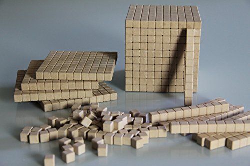 WISSNER R39579.000 decimales dados matemáticas cuadras cubos Rake de 21 Calidad de las Escuelas, 28 x 11 x 11 cm