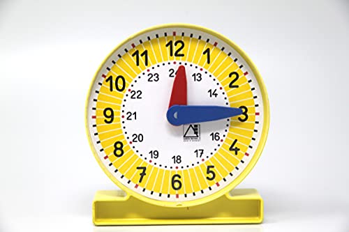 WISSNER Reloj de enseñanza para niños- Pre-School y la Escuela Primaria.