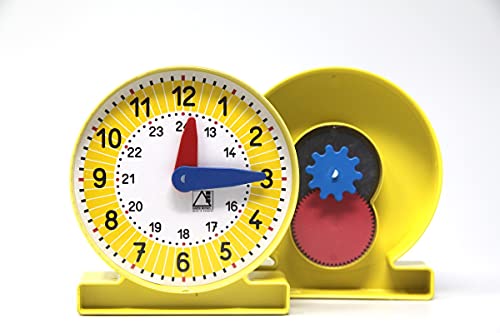 WISSNER Reloj de enseñanza para niños- Pre-School y la Escuela Primaria.