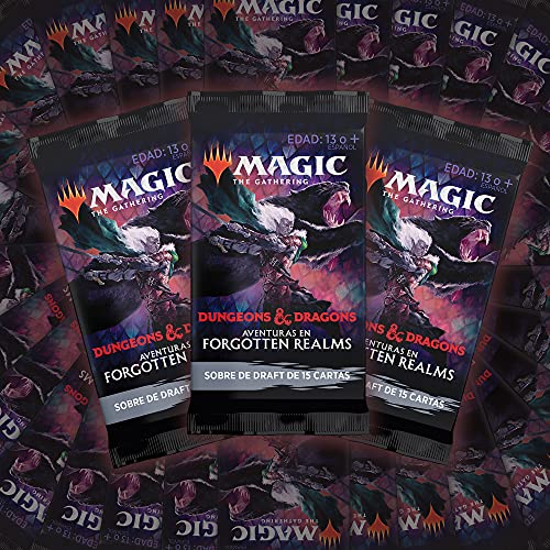 Wizards of the Coast Magic The Gathering: Display de 36 Sobres de Draft Aventuras en Forgotten Realms